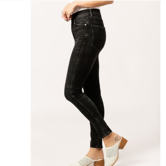 agolde roxanne super high rise skinny jeans
